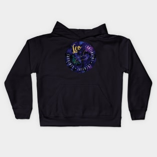 Leo Zodiac Kids Hoodie